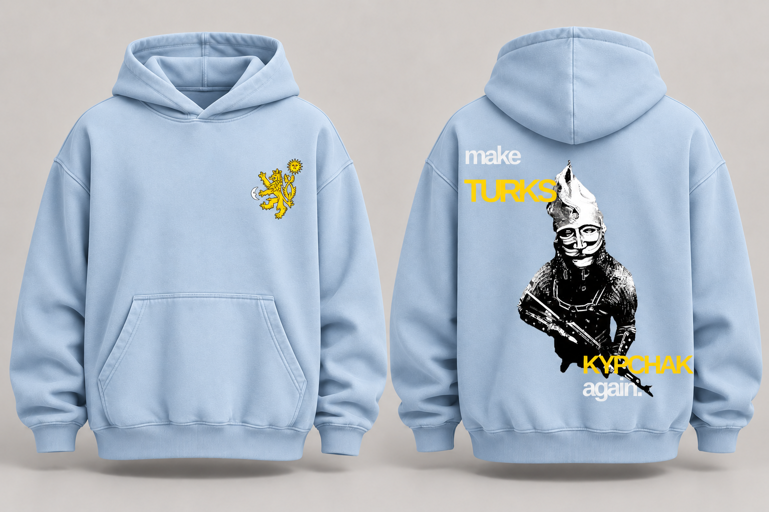 KYPCHAK Açık mavi sweatshirt